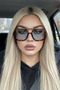 Mia Degrade Abana Blue Women's Sunglasses