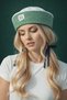 Betty Bands Women's Green Sailor Marine Hat – Retro Sailor Beret Bohemian Style - 3