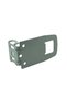 Narrow Case Square Pin Long Cream Painted Metal Leg - 7
