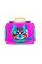 Kids Purple Pink Cat Patterned Stainless Steel Lunch Box 39319 - 5