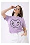 Ladies Graphic T-shirt -LILAC