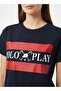 Ladies Graphic T-shirt -ROYAL BLUE
