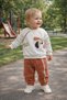 2-Strap Cute Dog Printed 2-Piece Baby Boy-Child Set 6-18 Months - 3