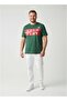 Mens Graphic T-shirt -GREEN - 2
