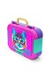 Kids Purple Pink Cat Patterned Stainless Steel Lunch Box 39319 - 4