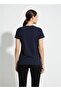 Ladies Graphic T-shirt -NAVY - 2