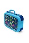 Kids Blue Navy Blue Monster Truck Patterned Stainless Steel Lunch Box 39306 - 4
