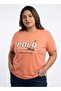 Ladies Graphic T-shirt -ORANGE