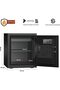 FB-125OMBK Fireproof Safe - 60-Minute Certified Fire Protection, 25L Home & Office Safe with - 2