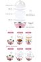 350W Double Deck Egg Cooker, 7-14 Egg Boiler & Steamer, Auto Shut-Off, White - 7