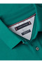 1985 Men's Regular Green Polo Collar T-Shirt - 2