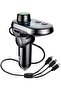 Handfree Call Car Charger |Car Mp3 Player, Wireless Bluetooth FM Transmitter Radio Receive
