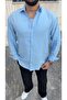 Modal Fabric Oversize Basic Shirt - 2