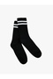 Striped Socket Tennis Socks