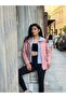 Combed Cotton Hooded Vest Denim Jacket Set Sleeve Embroidery Detail - 3
