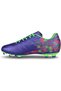 Men’s Purple Football Stud Shoes Lightweight Soccer Cleats Durable Grip Size 5 for Match Play