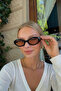 Camelia Black Uv400 Protected Ultra Light Women's Sunglasses - 4