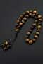 Original Natural Stone 8mm Tiger's Eye 33-Piece Prayer Beads, Men's Gift, Handmade Prayer Beads (Adjustable Imame) - 2