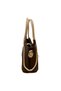 Lock Detailed Tote Women's Hand and Shoulder Bag with Puppy Detail and Inner Bag - 6