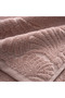 Fiorina Bath Towel 100% Cotton Jacquard Powder 80X150 cm - 3
