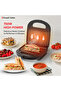 3-in-1 Sandwich Maker, 750W, Nonstick, Waffle & Grill Plates - 6