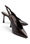 Millano Brown Rustic Women's Heeled Shoes Stiletto - 3