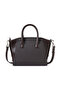 Coffee Color Zipper Closure Adjustable and Detachable Strap Women's Shoulder Bag 05Pc25K10360 - 7