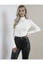 Women's Bodysuit with Finger Detail – Long Sleeve Set of 4 |   Stylish and Elegant |   4 Pack - 2