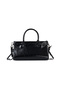 Black Zipper Closure Adjustable Detachable Strap Women's Cross Shoulder Bag 05Pc25Kb006 - 7