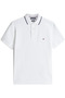 Men's Liquid Cotton Tipped Slim Polo Collar T-Shirt
