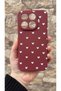 Mi 15t Pro Compatible White Heart Patterned Silicone Shock Absorbing Classic Protective Rubber Case - 2