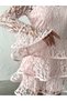 Rochie elegantă brodată cu volane - 6