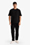 Anti-Wrinkle Oversize Crew Neck Basic Short Sleeve T-Shirt B6494Ax26Sp - 2