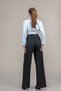 Women's Summer Coffee High Waist Belted Classic Pocket Trousers Casual Daily Office Stylish 30362 - 3