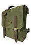 Vintage Casual Waterproof Design Unisex Laptop Compartment Travel School Camping Backpack 29X35Cm - 4