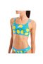 Lemons Bandeau Women's Turquoise Swimsuit Bikini 010705858 - 4