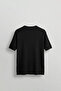 Men's Regular Fit Premium Ribbed Knit T-Shirt Black - 2