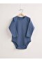 Baby Cotton Long Sleeve Snap Fastener Bodysuit