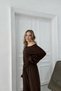 New Season Women's Modal Fabric Loose Off-Shoulder Blouse and Trousers Two-Piece Suit 0059 - 4