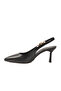 312569 Z Black Women's Heeled Shoes - 4