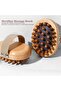 Wooden Massage Body Brush Manual Body Massager Brush Tool for Neck Legs Back - 6