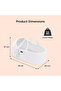 Moses Rope Basket with Stand - White - 7