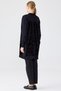 Sparkling velvet trimmed rayon cardigan - black - 4