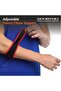 Orthopedic Tennis Elbow Support Brace Black Red Adjustable Strap Standard Size - 2