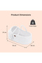 Moses Rope Basket - White - 7