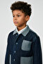 Boy Navy Blue Jacket - 3