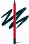 silky waterproof eyeliner in dark green shade (07)