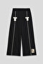 Girl Black Tracksuit Bottom - 5