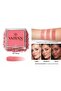 studio wet and dry matte blusher, contour, and highlighter set in rose shade (301) - 4
