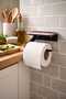 Metal Toilet Paper Hanger and Phone Shelf – 1.5 mm Thick Durable Iron - 5